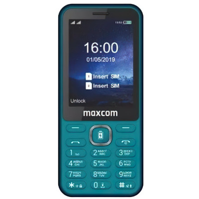 Телефон Maxcom MM814 Type-C Green (5908235977744) UA UCRF
