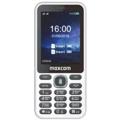 Телефон Maxcom MM814 Type-C White (5908235977751) UA UCRF