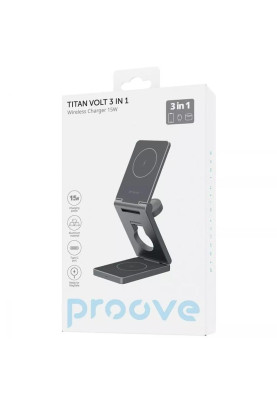 БЗП 3in1 15W Proove Titan Volt gray (WSTV15000003) UA
