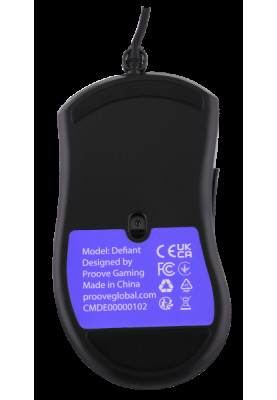 USB миша Proove Gaming Defiant black (CMDE00000102)