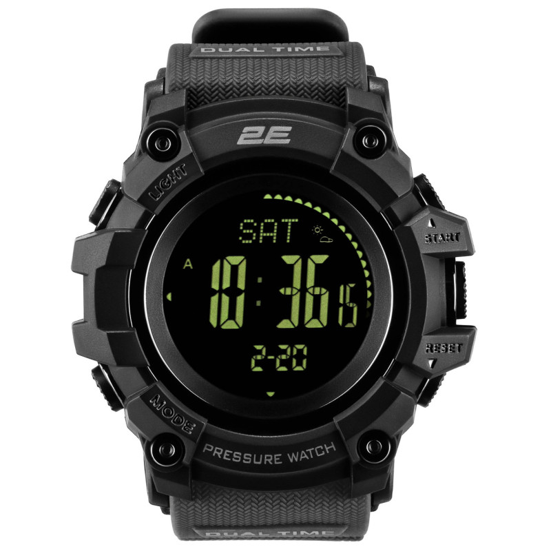 Smart Watch Tactical 2E Armor GT black (компас, крокомір) (2E-TCW20BK) UA