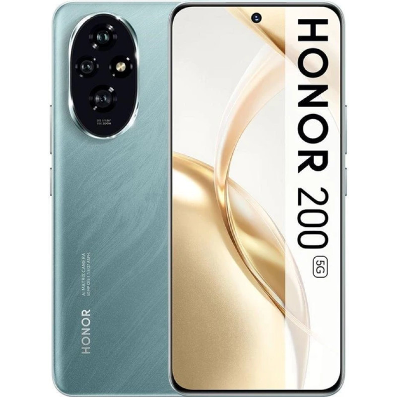 Смартфон Honor 200 5G 12/512Gb Emerald Green Global version