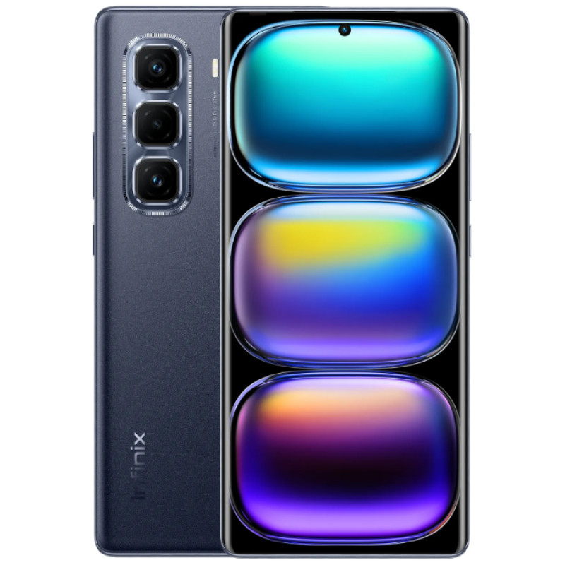 Смартфон Infinix Hot 50 Pro+ (X6880) 8/256Gb Sleek Black UA UCRF