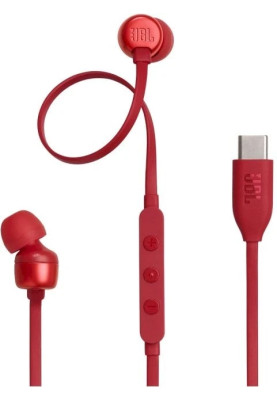 HF JBL Harman TUNE 310C USB-C Red (JBLT310CRED) UA