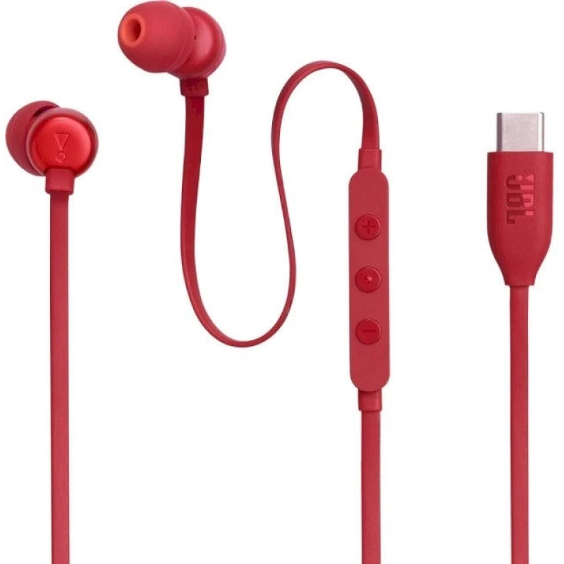 HF JBL Harman TUNE 310C USB-C Red (JBLT310CRED) UA