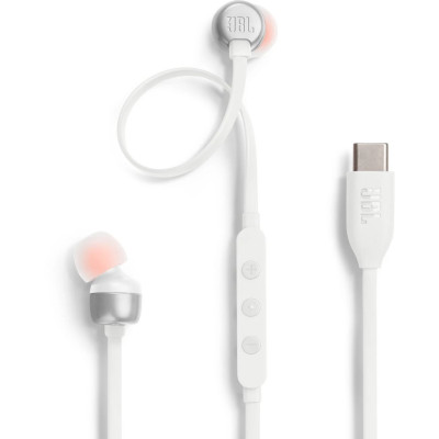 HF JBL Harman TUNE 310C USB-C White (JBLT310CWHT) UA