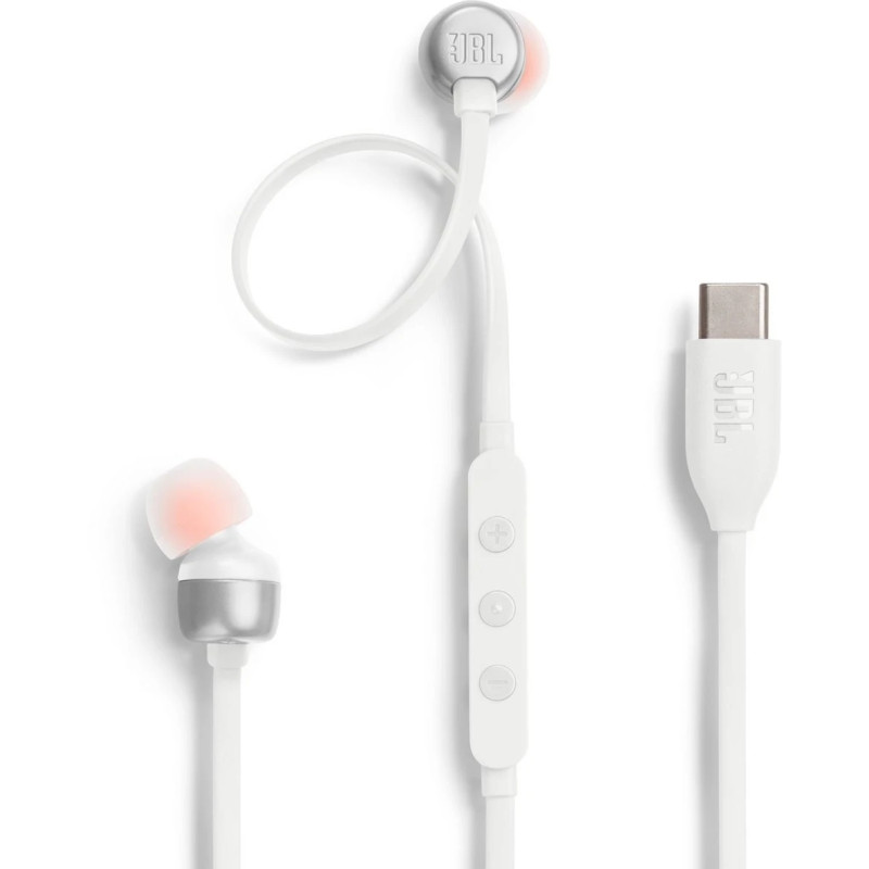 HF JBL Harman TUNE 310C USB-C White (JBLT310CWHT) UA