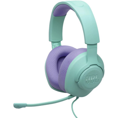 HF Stereo JBL QUANTUM 100M2 (JBLQTUM100M2CYN) Cyan UA