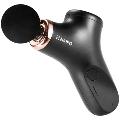 Масажер перкусійний ручний NAIPO new MINI Massage Gun NP-MG01 для тіла без підігріву UA