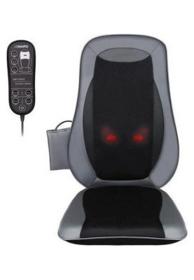 Масажна накидка на крісло NAIPO Neck & Back Massager з підігрівом та вібрацією MGBK-2606H UA