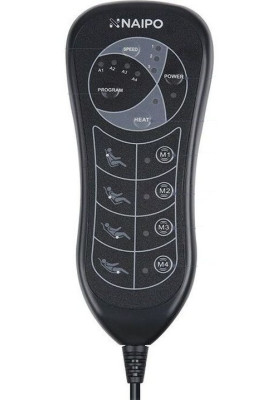 Масажна накидка на крісло NAIPO Portable Seat Cushion with Vibration з підігрівом та вібрацією MGC-168 UA