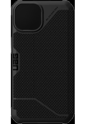 Чохол iPhone 13/14 Metropolis Kevlar Black UAG
