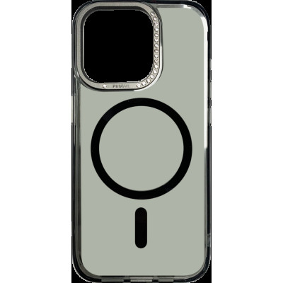Накладка iPhone 15 Pro black Silicone Case MagSafe Proove