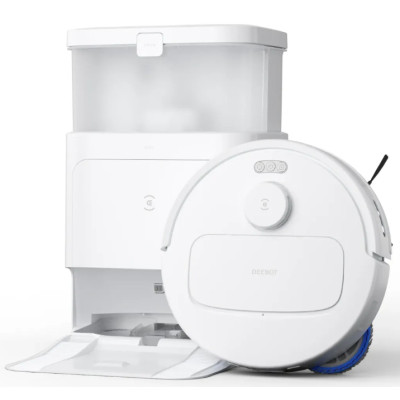 Робот-пилосос з вологим прибиранням Ecovacs Deebot N30 Pro Omni White (YDLX11-1) UA UCRF