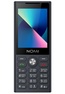 Телефон Nomi i2841 Black UA UCRF