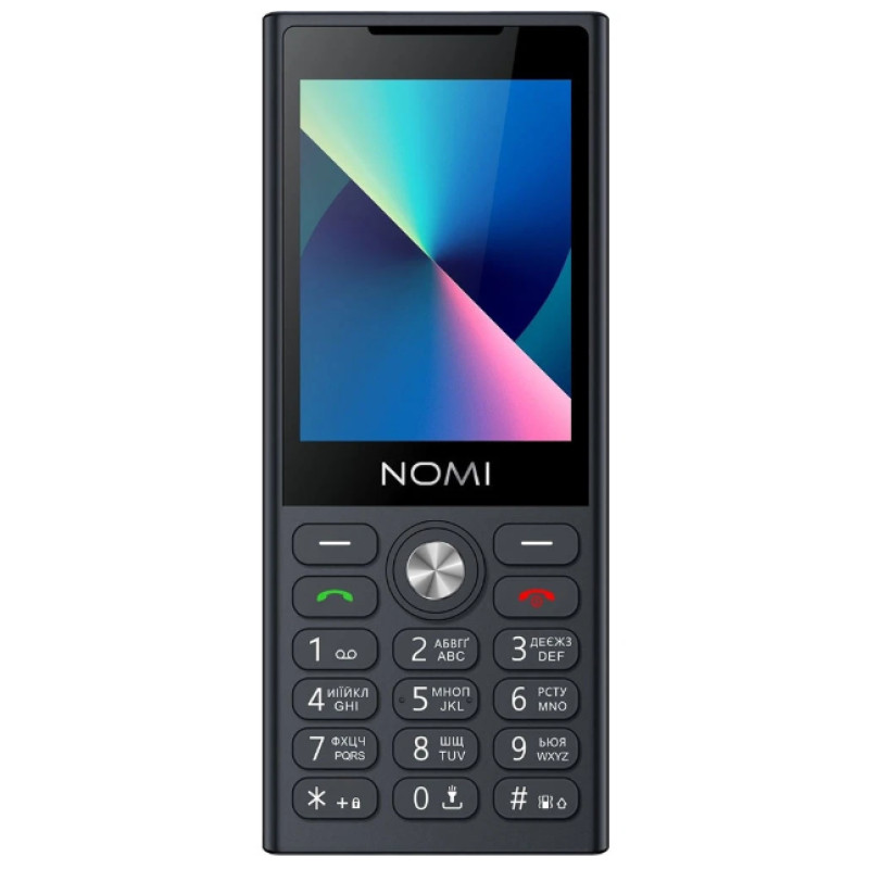 Телефон Nomi i2841 Black UA UCRF