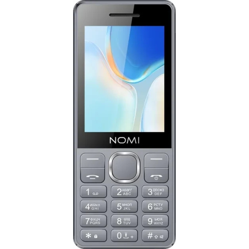 Телефон Nomi i2860 Grey UA UCRF