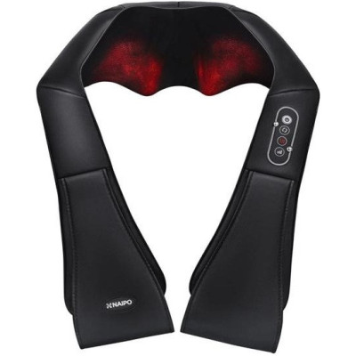 Масажер NAIPO Shoulder & Neck Massager with Shiatsu Kneading Massage з підігрівом для шиї MGS-150DC UA
