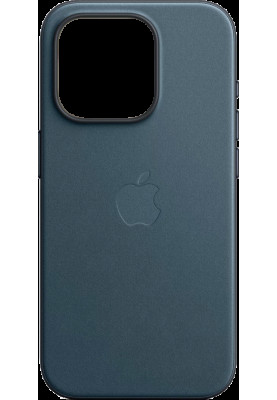 Накладка iPhone 15 Pro Pacific Blue FineWoven Case MagSafe MT4Q3