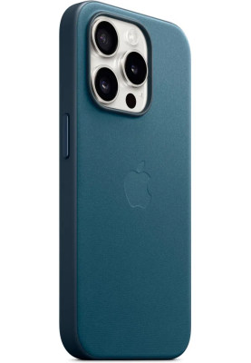 Накладка iPhone 15 Pro Pacific Blue FineWoven Case MagSafe MT4Q3
