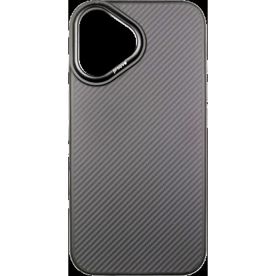 Накладка iPhone 16 black Force Armor Case Magnetic Proove