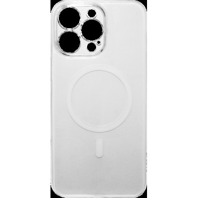 Накладка iPhone 15 Pro Max Clear Crystal Case Magnetic Ring Proove