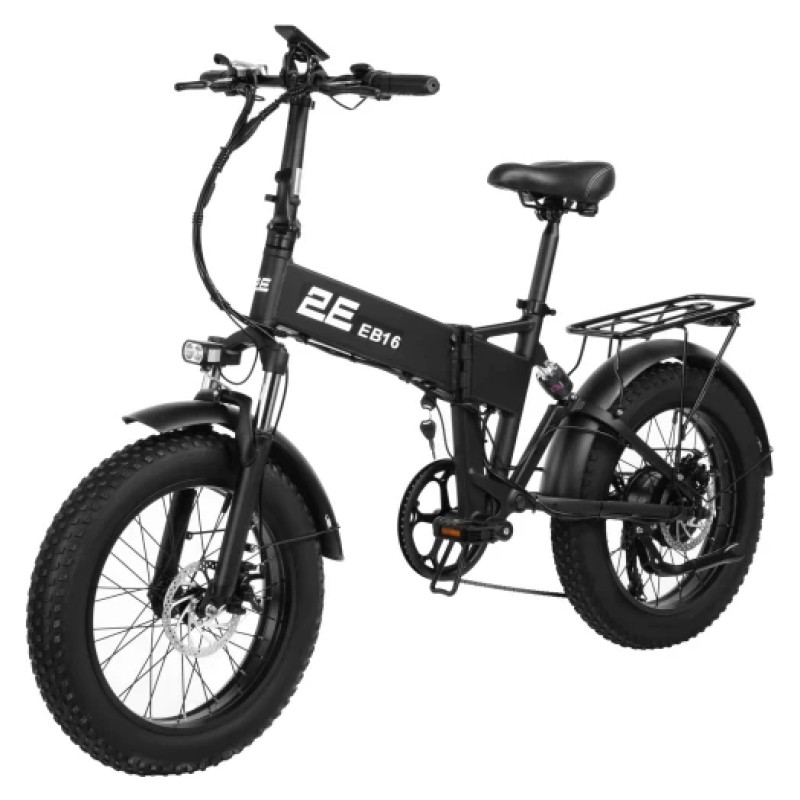 Електровелосипед складаний 2E EB16 20" чорний (EB16) UA UCRF