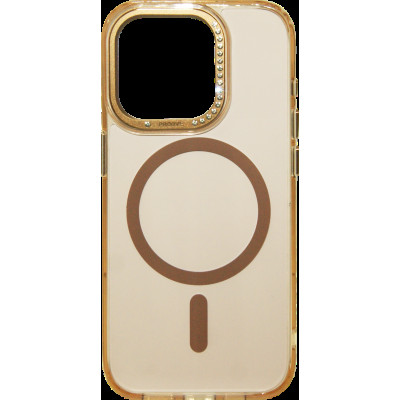 Накладка iPhone 15 Pro gold Silicone Case MagSafe Proove