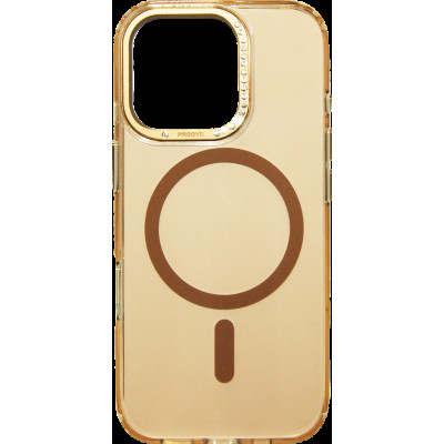 Накладка iPhone 16 Pro gold Silicone Case MagSafe Proove
