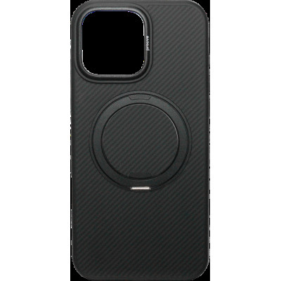 Накладка iPhone 16 Pro Max black Reinforce Case Magnetic Ring Proove