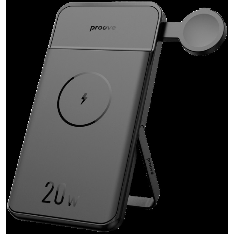 Power Bank Proove Power Stand 2 in 1 10000mAh 20W black (PBPS20030001) UA