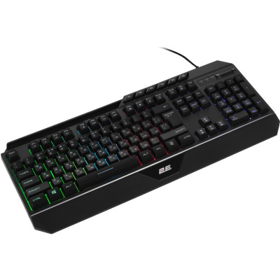 Клавіатура USB 2E KG315 LED Gaming black 2E-KG315UBK UA