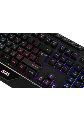 Клавіатура USB 2E KG315 LED Gaming black 2E-KG315UBK UA
