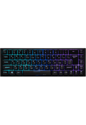 Клавіатура USB 2E KG350 LED Gaming black (2E-KG350UBK) UA
