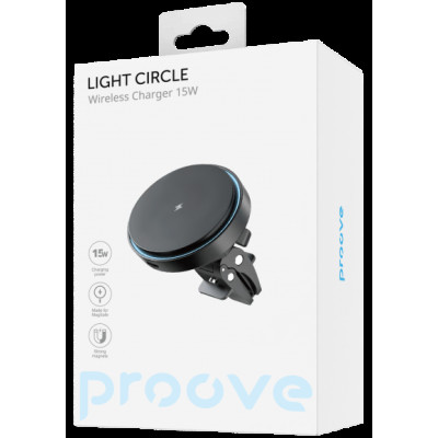 Холдер Proove 15W Magnetic Light Circle black (WHLC15010001) UA