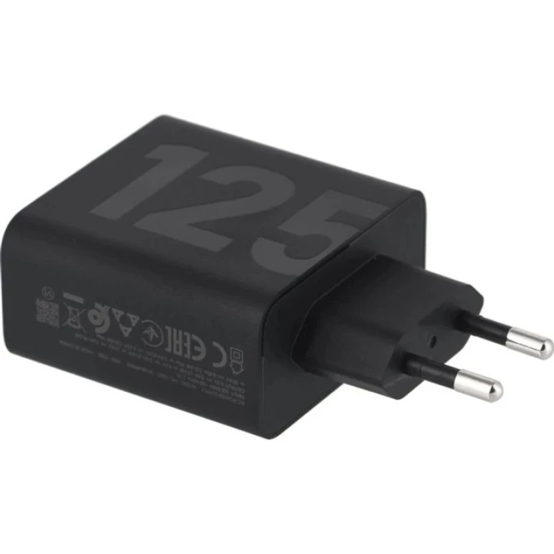 МЗП Motorola 125W GaN USB-C to USB-C cable (MC1252) black UA