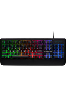 Клавіатура USB 2E KG325 LED Gaming black (2E-KG325UB) UA