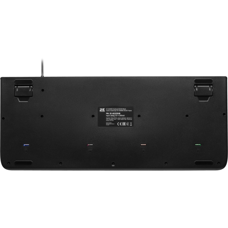 Клавіатура USB 2E KG325 LED Gaming black (2E-KG325UB) UA
