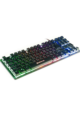 Клавіатура USB Real-EL Gaming 8710 TKL Backlit Black (EL123100030) UA