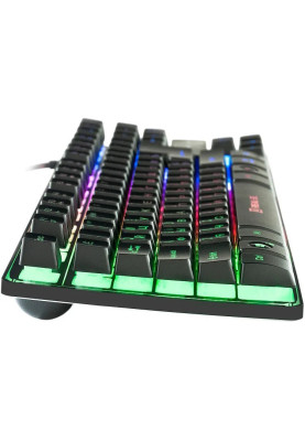 Клавіатура USB Real-EL Gaming 8710 TKL Backlit Black (EL123100030) UA