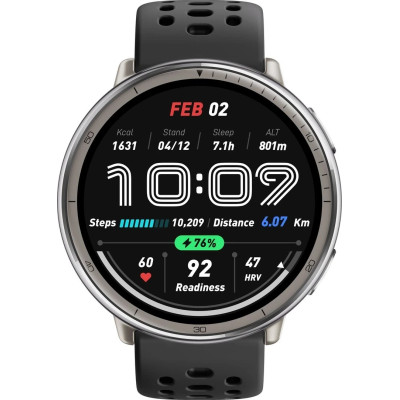 Smart Watch Amazfit Active 2 (Round) Black Sport (W2437GL7N) UA