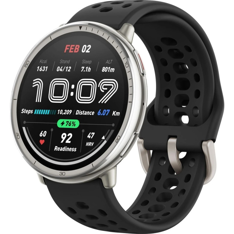 Smart Watch Amazfit Active 2 (Round) Black Sport (W2437GL7N) UA