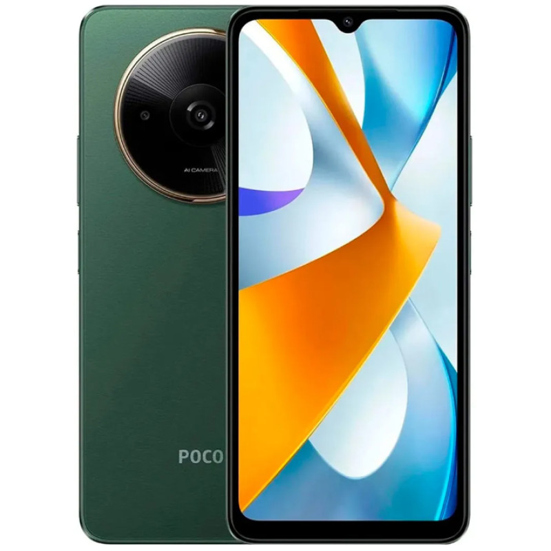 Смартфон Xiaomi Poco C61 3/64Gb Green Global version
