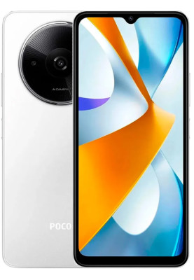 Смартфон Xiaomi Poco C61 4/128Gb White Global version