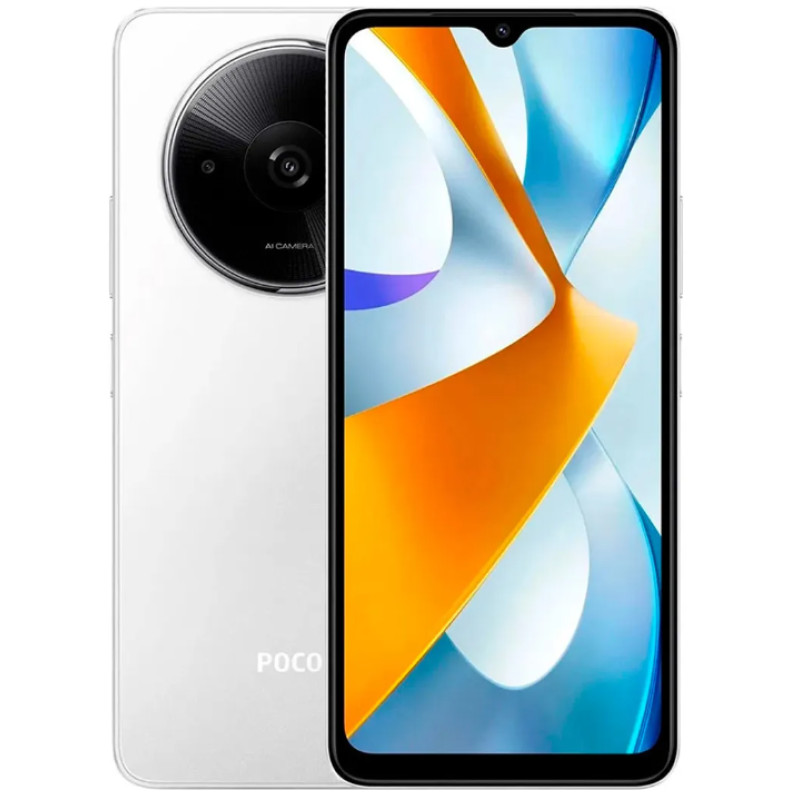 Смартфон Xiaomi Poco C61 4/128Gb White Global version