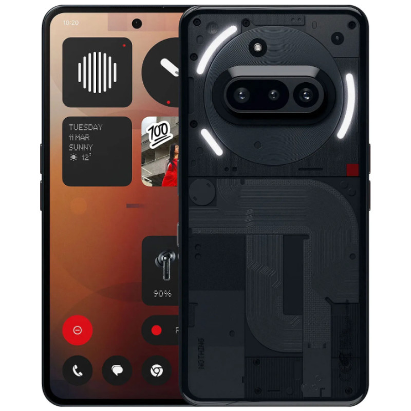 Смартфон Nothing Phone (3a) 5G 8/128Gb Black Global version