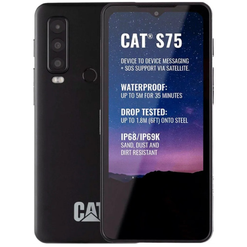 Смартфон CAT S75 (BM1S1B) 6/128Gb Black Global version