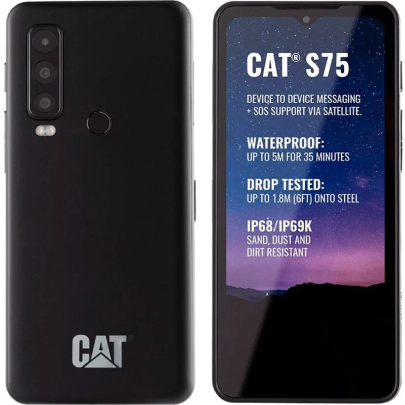 Смартфон CAT S75 (BM1S1B) 6/128Gb Black Global version