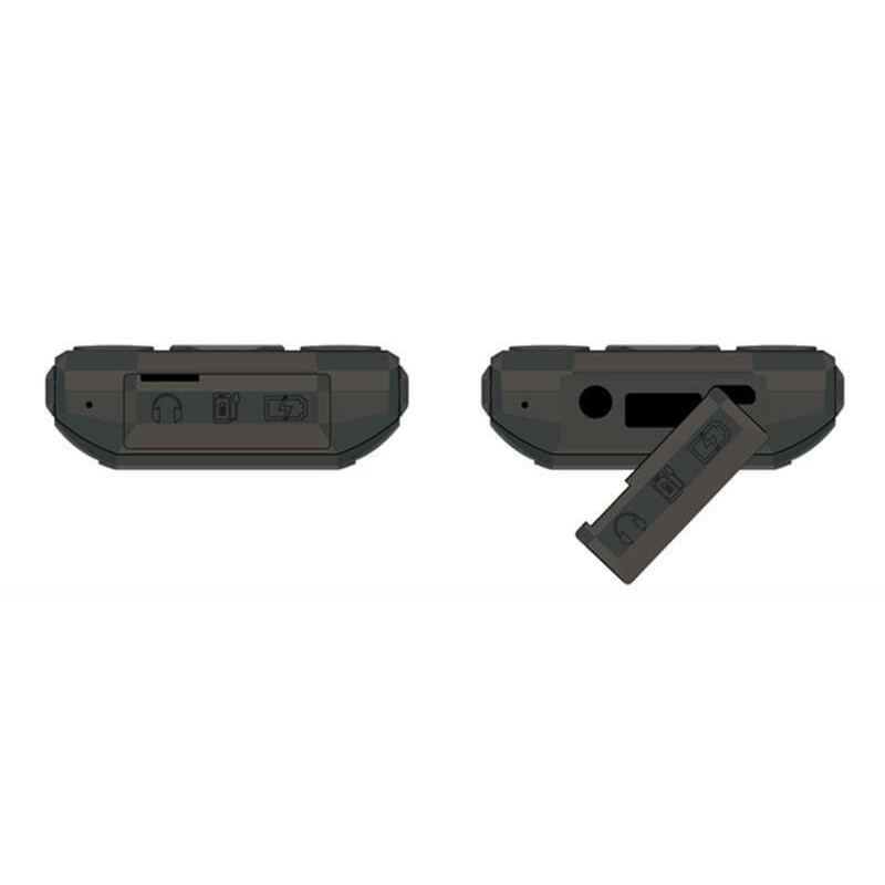Телефон ERGO E282 Black UA UCRF