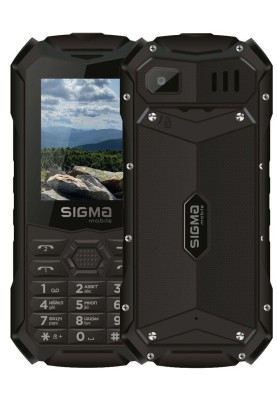 Телефон Sigma X-treme PV68 Black UA UCRF